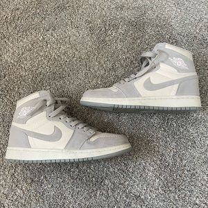 grey nike jordan’s!!